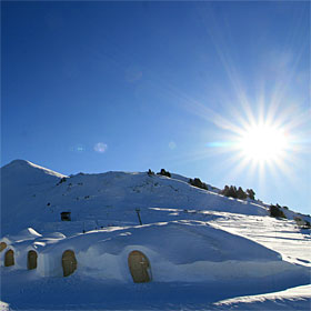 beautiful winter's day in the Zillertal Alps